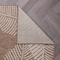 World Rug Gallery Distressed Palm Leaves Textured Flat Weave Indoor/Outdoor Area Rug 2' x 3' Brown 114BROWN2X3 - alternate 3
